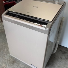 札幌引取り歓迎 16年製 日立 HITACHI ビートウォッシュ 縦型洗濯乾燥機 BW-DX110A-N 洗濯11kg/乾燥6kgの画像