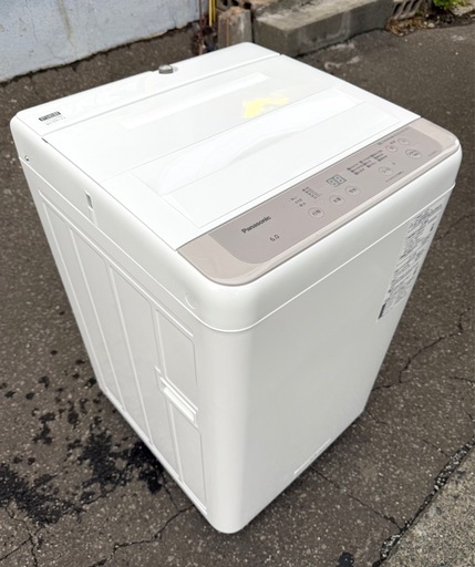 YUNA2022年製 Panasonic 6キロ　NA-F60B15 札幌市内配送可 【6ヵ月保証】 美品 22年製 Panasonic