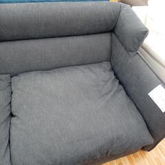 【リユースのサカイ八街店】★ジモティ割あり★ 2人掛けソファー　グレー　クリーニング済　YJ6942の画像