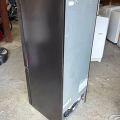 札幌市内配送可 美品 【6ヵ月保証付き】 24年製 アイリスオーヤマ 133L 2ドア冷蔵庫 IRSD-13A-B 右開きの画像
