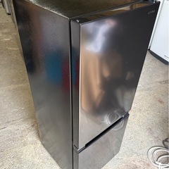 札幌市内配送可 美品 【6ヵ月保証付き】 24年製 アイリスオーヤマ 133L 2ドア冷蔵庫 IRSD-13A-B 右開きの画像