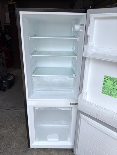札幌市内配送可 美品 【6ヵ月保証付き】 24年製 アイリスオーヤマ 133L 2ドア冷蔵庫 IRSD-13A-B 右開き