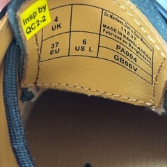 【未使用】Dr.Martens 3ホール シューズの画像