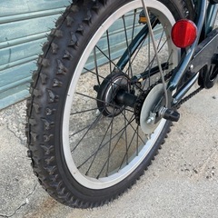 18㌅安全整備士組立リサイクル自転車の画像