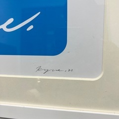 額装付き　KYNE シルクスクリーン STAN SMITH :Aの画像