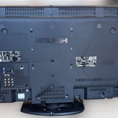 【通電確認済み】三菱 液晶テレビ LCD-32H4000X 32インチ 2009年製 本体＋電源コード＋純正リモコン（RL14108）HDMI3端子搭載 ECOパネル DIATONEスピーカー付きの画像