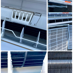 取り付け工事込み！ シャープ 高級機 エアコン 10畳用 除菌プラズマクラスター空気清浄自動お掃除上位モデルの画像