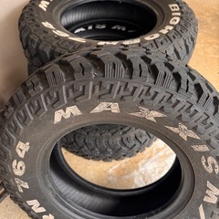 MAXXIS M/T BIGHORN 764 タイヤ 4本セット サイズ：195R14C 106/104Q 8PR 使用期間：約1年（走行距離は不明） 状態：使用感あり（写真参照）、トレッド残り十分 の画像