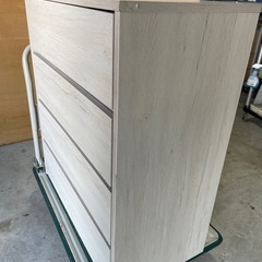 整理タンス　チェスト　4段　家具　中古　引き出し　　の画像