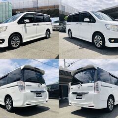 H24　ホンダ　ステップワゴンスパーダ 【福岡自社ローンBOND】保証人無・頭金無・GPS無・人柄重視・代車費無料・納車費無料・ LINE相談・他店で断られた方、大歓迎!!!!の画像