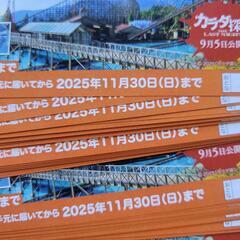城島高原パーク入園ご招待券の画像