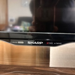 液晶TV SHARP AQUOS 55インチ　(ジャンク)の画像