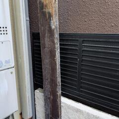枕木2m×4本 ガーデニング 花壇の仕切り、お庭の足元にの画像