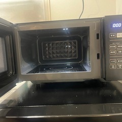 [山善] 電子レンジ 18L 単機能　PRW-F180(B)の画像