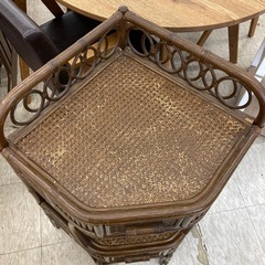 【ジモティー割引で最大15％OFF⭐️】 ラタン 収納棚の画像