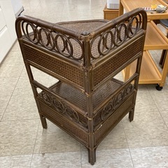 【ジモティー割引で最大15％OFF⭐️】 ラタン 収納棚の画像