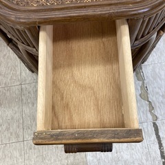 【ジモティー割引で最大15％OFF⭐️】 ラタン 収納棚の画像