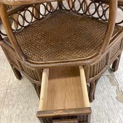 【ジモティー割引で最大15％OFF⭐️】 ラタン 収納棚の画像