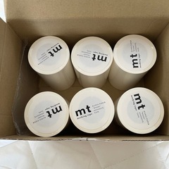 【取り引き決定】mt KAMOI和紙 マスキングテープ 6個の画像