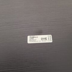 J1122【リユースのサカイ柏店】IKEA　イケア　ダイニングテーブル　TARENDO　ブラック　クリーニング済の画像