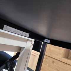 J1122【リユースのサカイ柏店】IKEA　イケア　ダイニングテーブル　TARENDO　ブラック　クリーニング済の画像