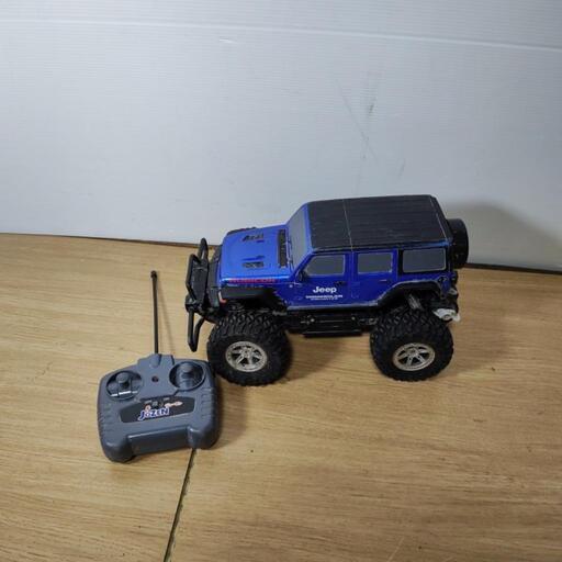 おもちゃ ジープ Jeep Rubicon ラジコンカー 青 (神谷) 南大塚の