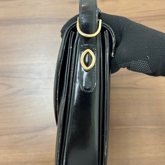 ハンドバッグ　ゴールド金具　合皮　かばんの画像