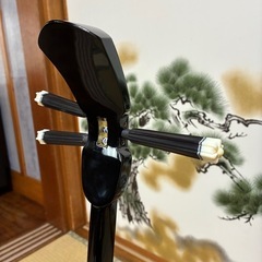 沖縄三線！新品！貴重！知念大工型！本蛇皮！本張り！【一枚張り】⓬の画像