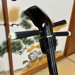 沖縄三線！新品！貴重！知念大工型！本蛇皮！本張り！【一枚張り】⓬の画像