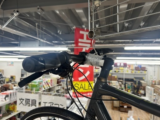 【ジャングルジャングル岸和田和泉インター】トレック クロスバイク ZEKTOR3 700×30cブラック&グリーン 和泉市 堺市 岸和