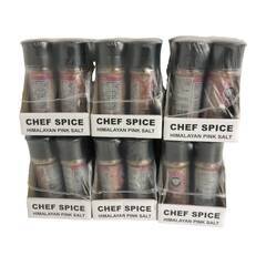 ★未開封★ 岩塩 36点 CHEF SPICE シェフスパイス ピンク岩塩 セラミックミル付 100gの画像