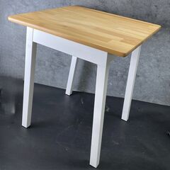 IKEA イケア PINNTORP ピントルプ 65x65 cm 木製テーブル ダイニングテーブル 1~2人用 705.294.70 25g菊-の画像