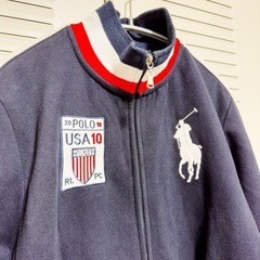 （used）ポロ ラルフローレン： バンクーバー五輪アメリカ代表 ジップジャケット(Ｍ)の画像