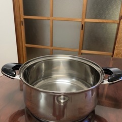 ステンレス鍋の画像
