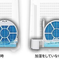 ✨美品✨加湿空気清浄機｜SHARP｜シャープ｜KC-N50｜空気清浄機、加湿器の画像