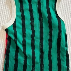 すいか柄服90cmの画像