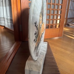 ライオン　置物　LION 石造りの画像