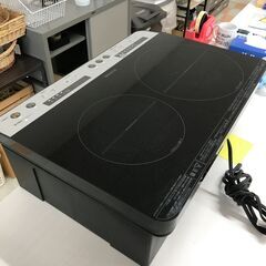 【ｼﾞｬﾝｸﾞﾙｼﾞｬﾝｸﾞﾙ金沢店】 IHクッキングヒーター アイリスオーヤマ IHK-W12S-B 2019年製 ※クリーニング済み/当店3ヶ月保証の画像