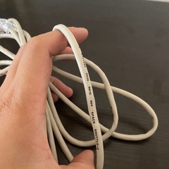 グレー LANケーブル約1mの画像