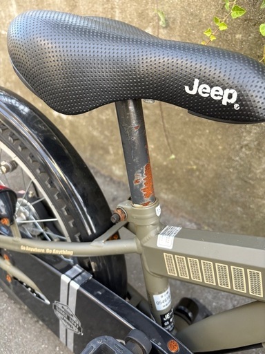 jeep子ども自転車18インチコマあり
