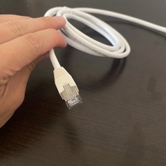 グレー LANケーブル約1mの画像