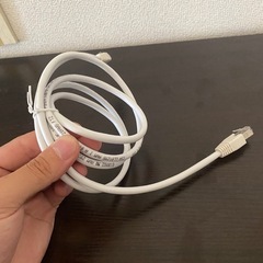 グレー LANケーブル約1mの画像