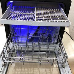 THANKO サンコー 食洗機 食器洗い乾燥機 STTDWADB  タンク式 工事不要 ブラック コンパクト 食器洗浄乾燥機 2023年製 【糸島市内 送料無料】88183-2-010の画像