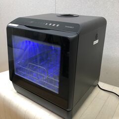 THANKO サンコー 食洗機 食器洗い乾燥機 STTDWADB  タンク式 工事不要 ブラック コンパクト 食器洗浄乾燥機 2023年製 【糸島市内 送料無料】88183-2-010の画像