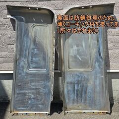 日野 レンジャープロ メッキ 寝台パネル 標準ルーフ用の画像