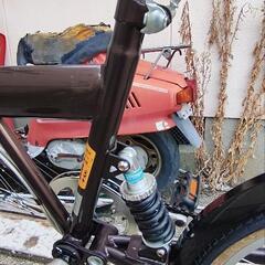 折りたたみ自転車 6速の画像