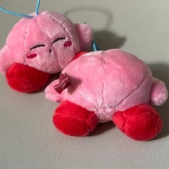 2個セット カービィ ぬいぐるみ マスコットの画像