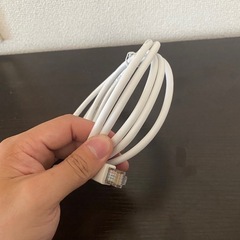 グレー LANケーブル約1mの画像
