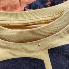 【100】トミカＴシャツ難ありの画像