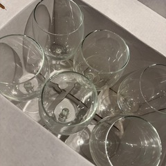 ワイングラス　IKEA 4箱あります　　⚠️まとめ買いできる方優先の画像